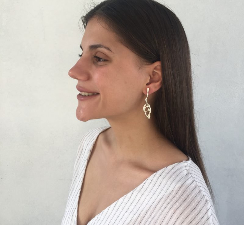 Feathers Sticks Earrings. - Image 2