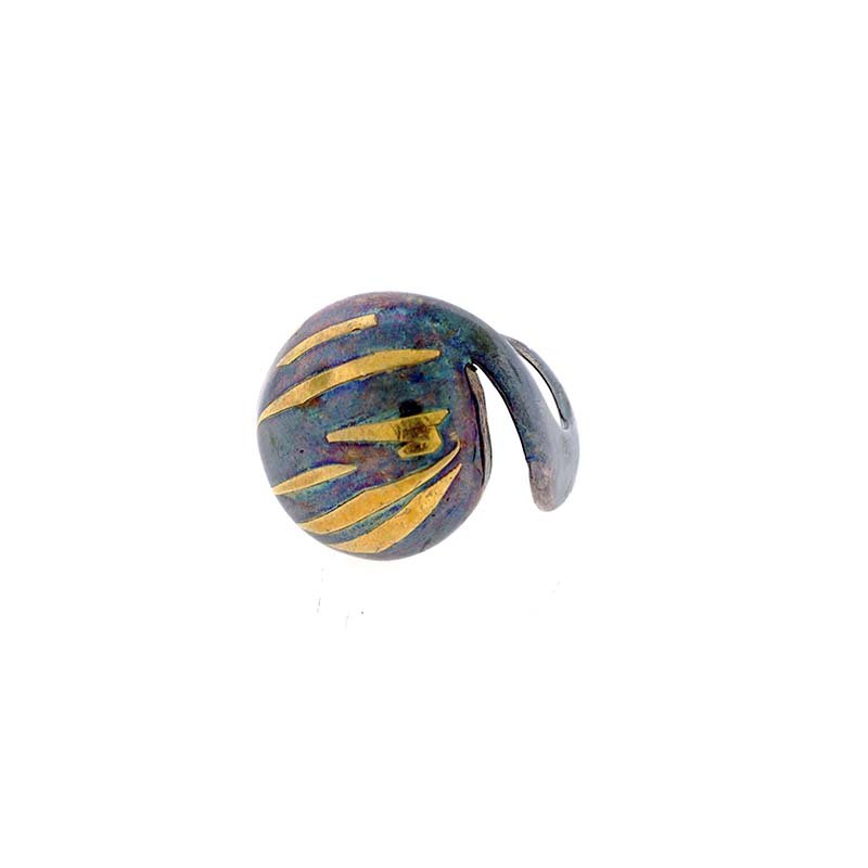 Gold-Silver Bull Stripe Ring - Image 2
