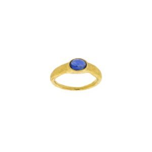 Classic Sapphire Gold Ring